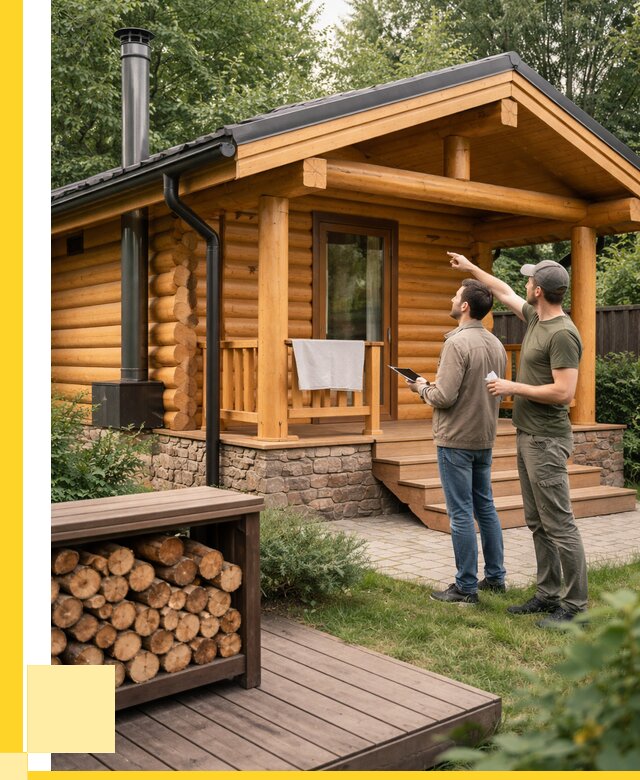 Бани для дачи под ключ в Челябинске от 257800 р. | ЭриданЧлб