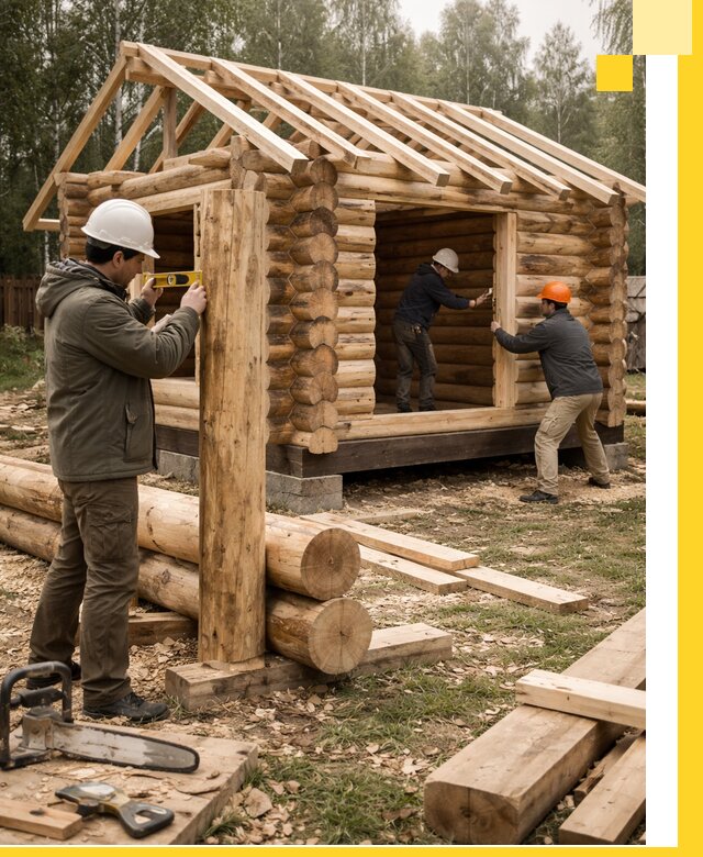 Строительство бань для дачи под ключ в Челябинске с доставкой и монтажом