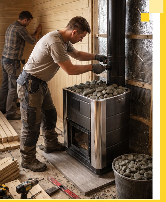 Проектирование и строительство парилок для бани в Челябинске под ключ