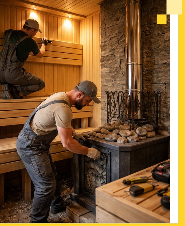 Комплексный дизайн бань, саун и зон отдыха в Челябинске