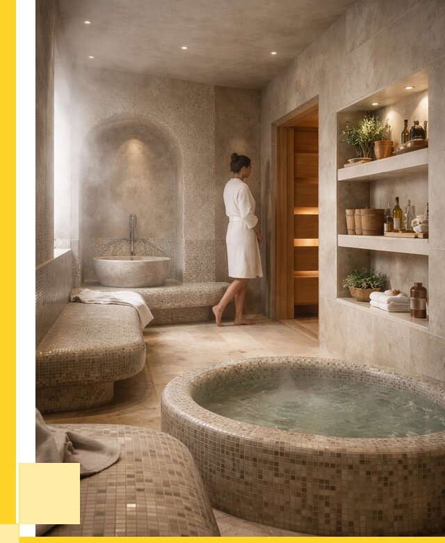 Строительство бани с хамамом в Челябинске от 773400 р. | ЭриданЧлб