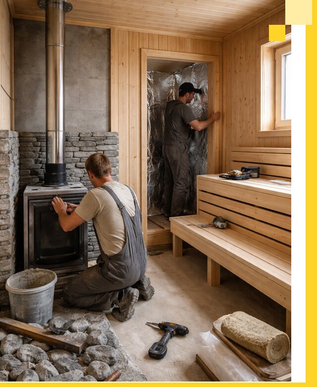 Строительство и изготовление бань под ключ в Челябинске