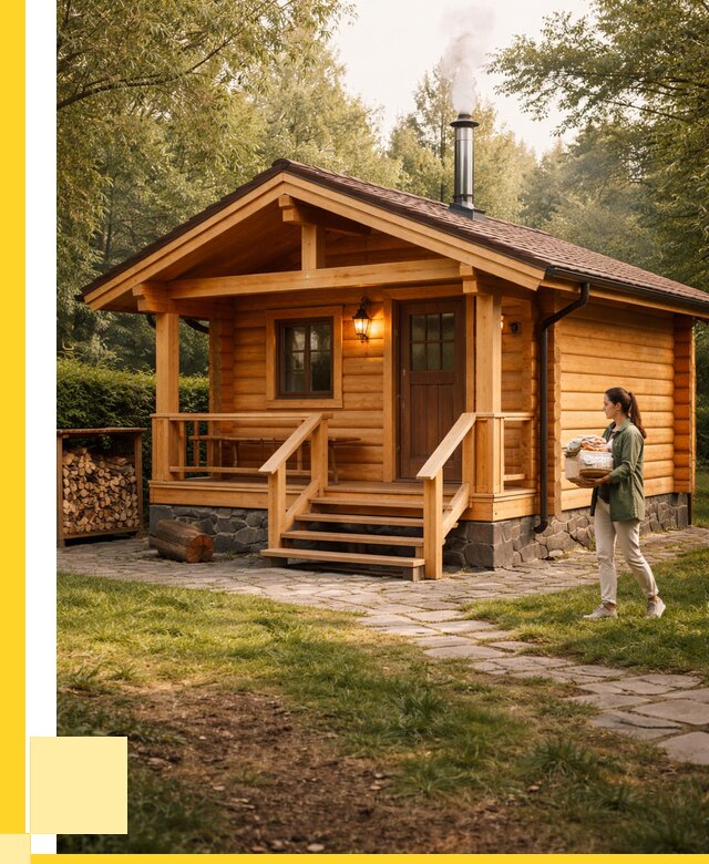 Купить баню под ключ в Челябинске от 670280 р. | ЭриданЧлб