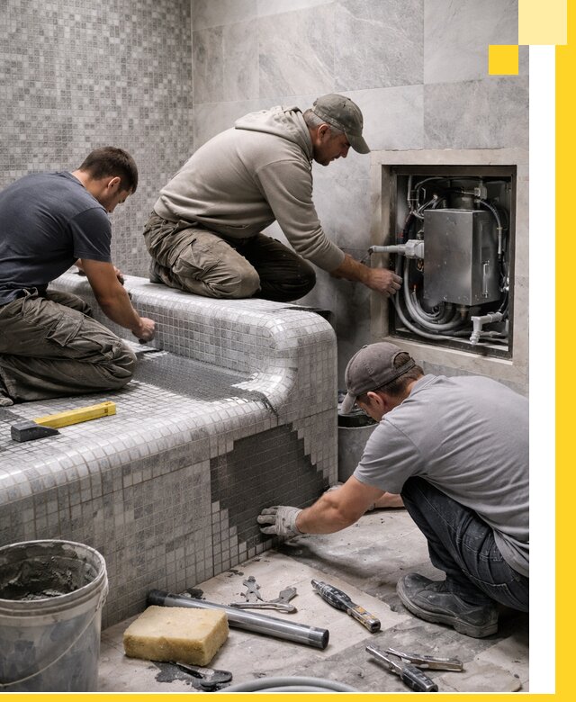 Проекты хамамов под ключ в Челябинске и дизайн и строительство