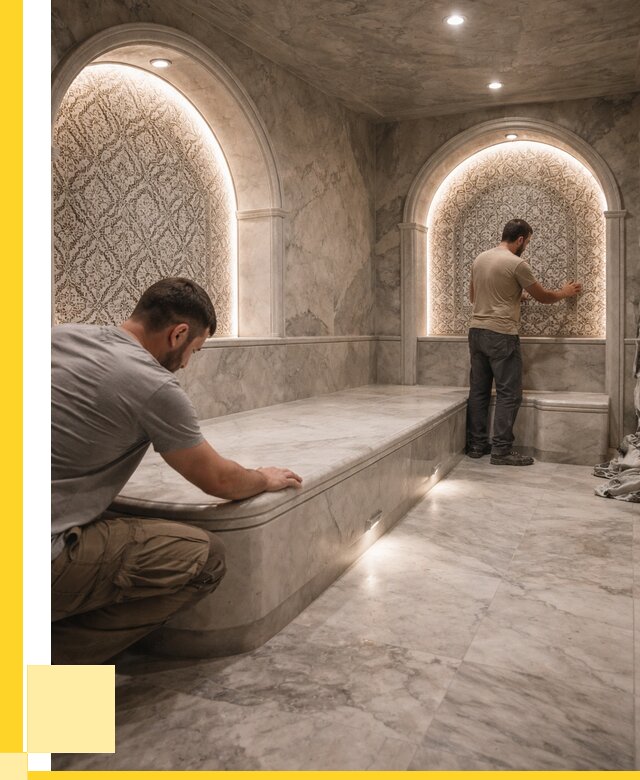 Турецкие бани под ключ в Челябинске от 257800 р. | ЭриданЧлб