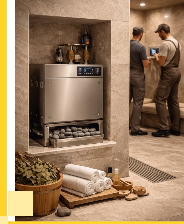 Парогенераторы для хамама в Челябинске от 77340 р. | ЭриданЧлб