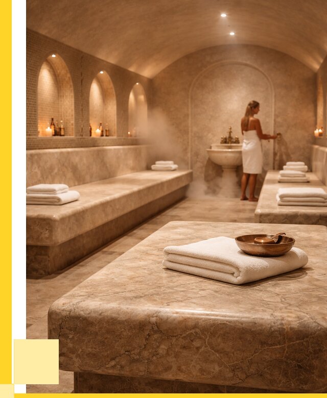 Лежаки для хамама в Челябинске под ключ от 36092 р. | ЭриданЧлб