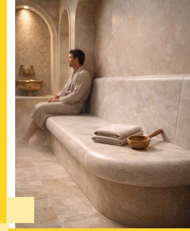 Сиденья для хамама в Челябинске под ключ от 12374 р. | ЭриданЧлб