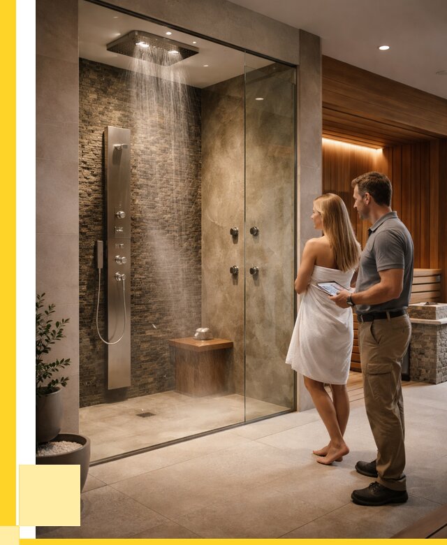 Купить душ впечатлений для дома в Челябинске от 87652 р. | ЭриданЧлб